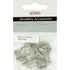 17mm Metal Alloy Leaf Charms